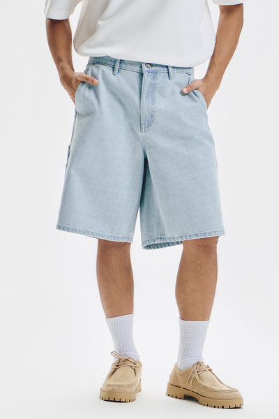 Baggy Fit Denim Shorts