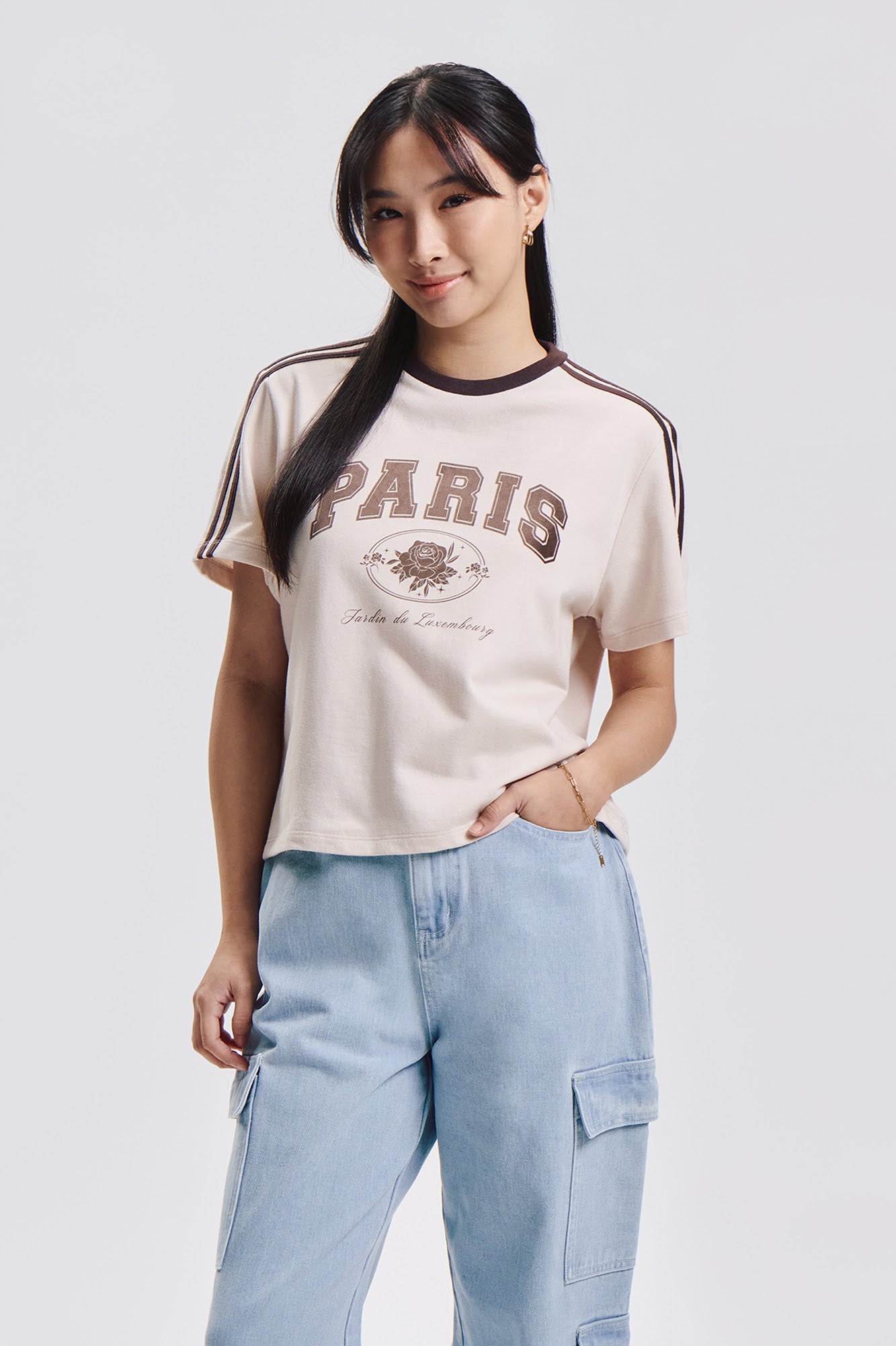Paris Loose Graphic T-Shirt – PENSHOPPE