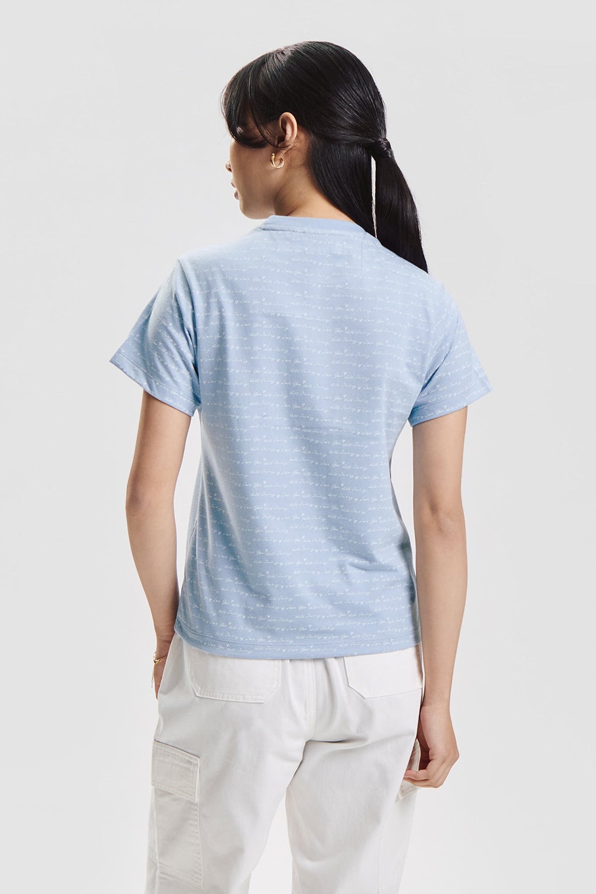 Text All Over Print T-Shirt