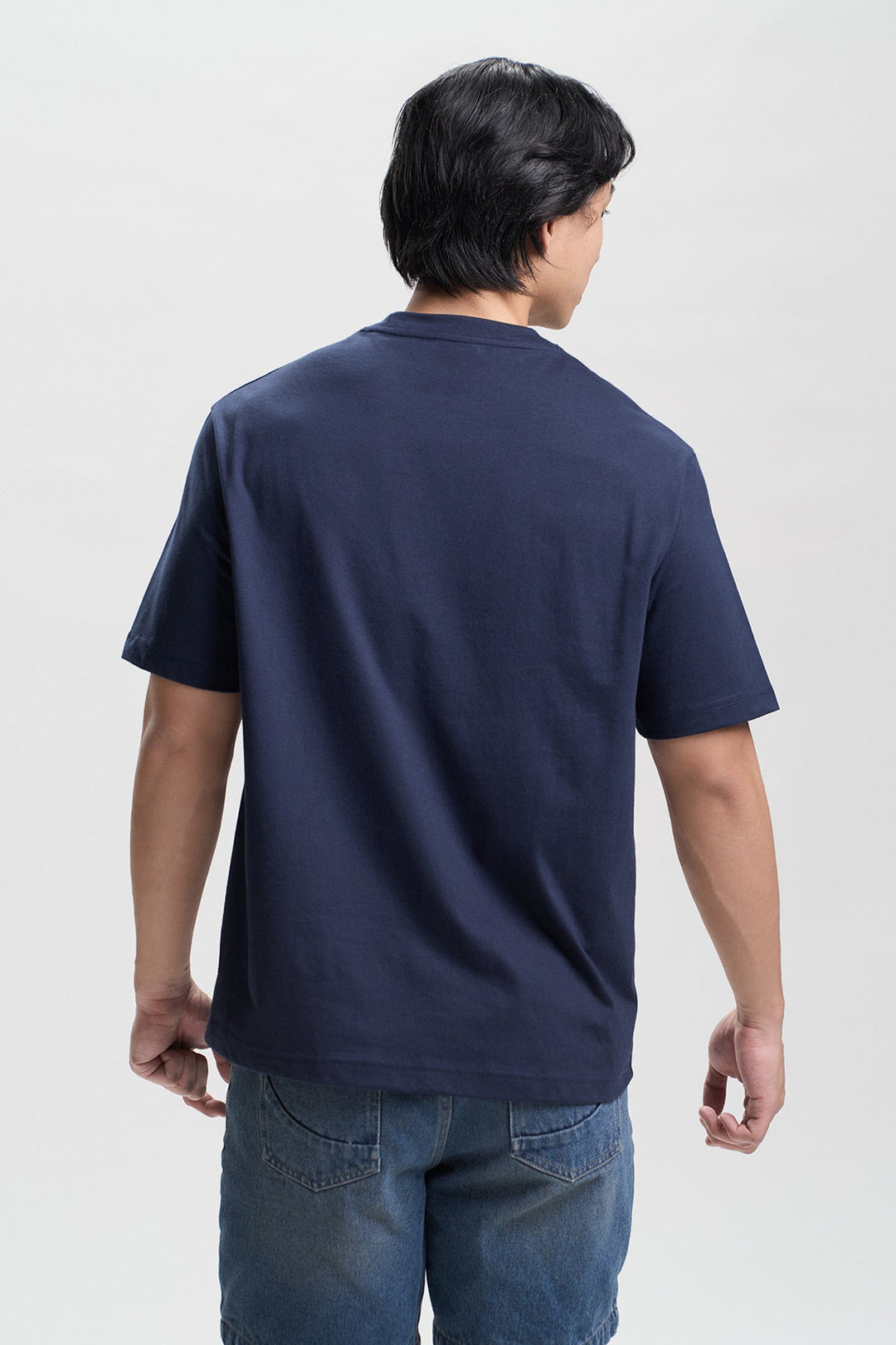 Relaxed Graphic T-Shirt with Branding