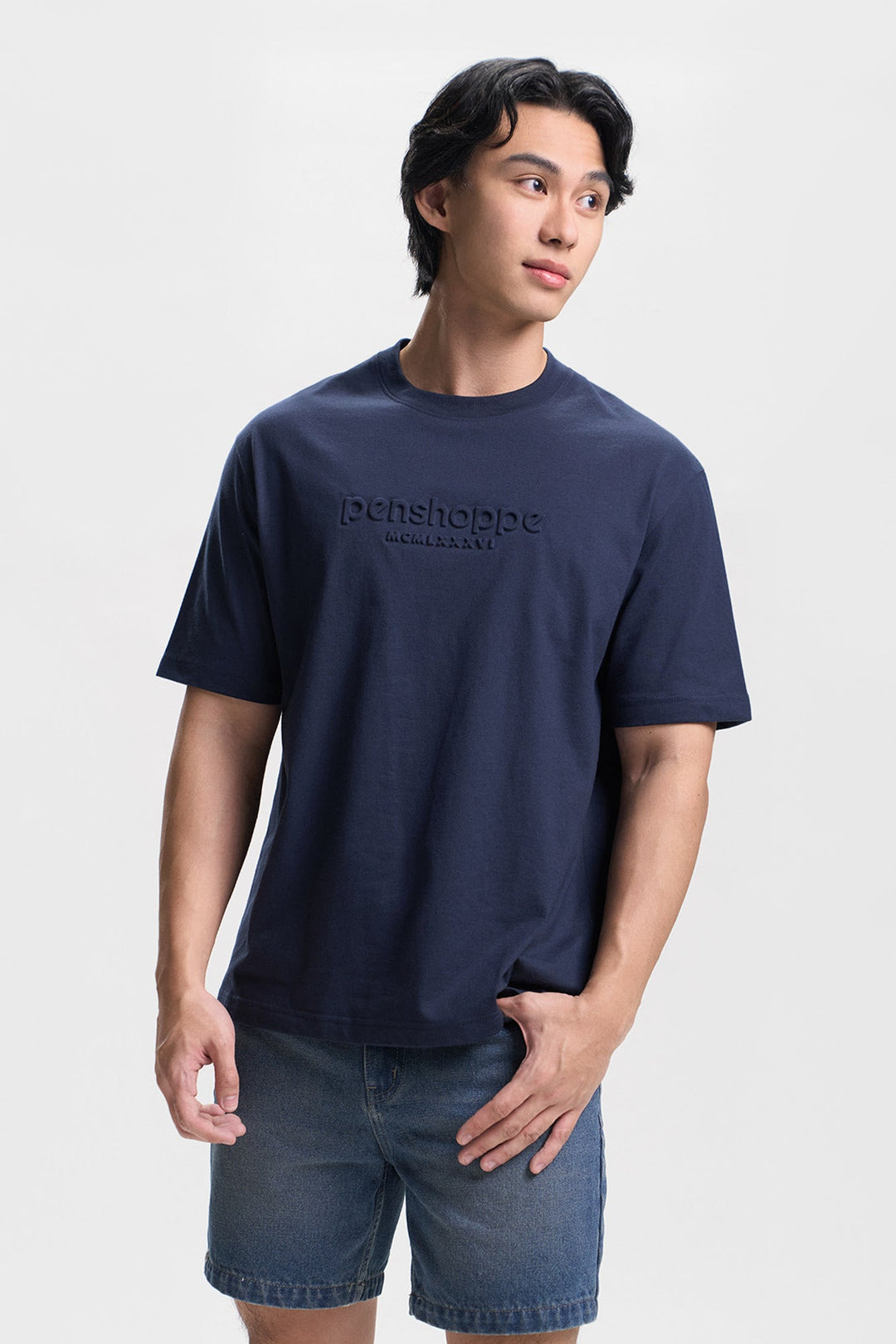 Relaxed Graphic T-Shirt with Branding