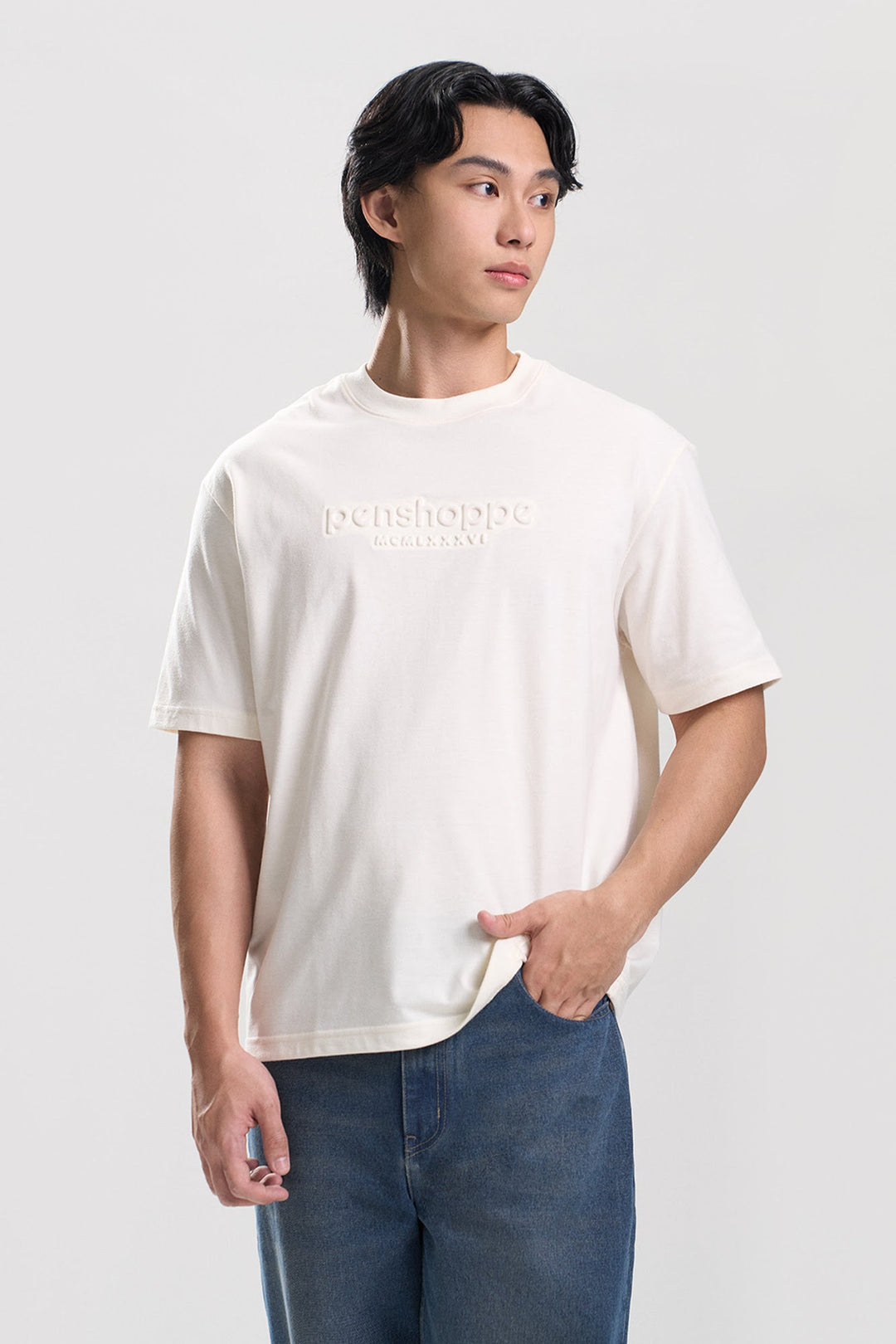 Relaxed Graphic T-Shirt with Branding