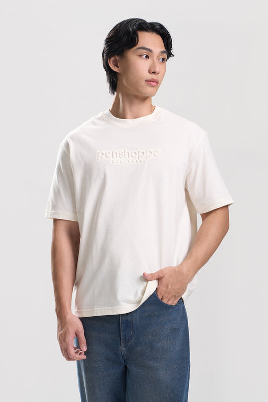 Relaxed Graphic T-Shirt with Branding