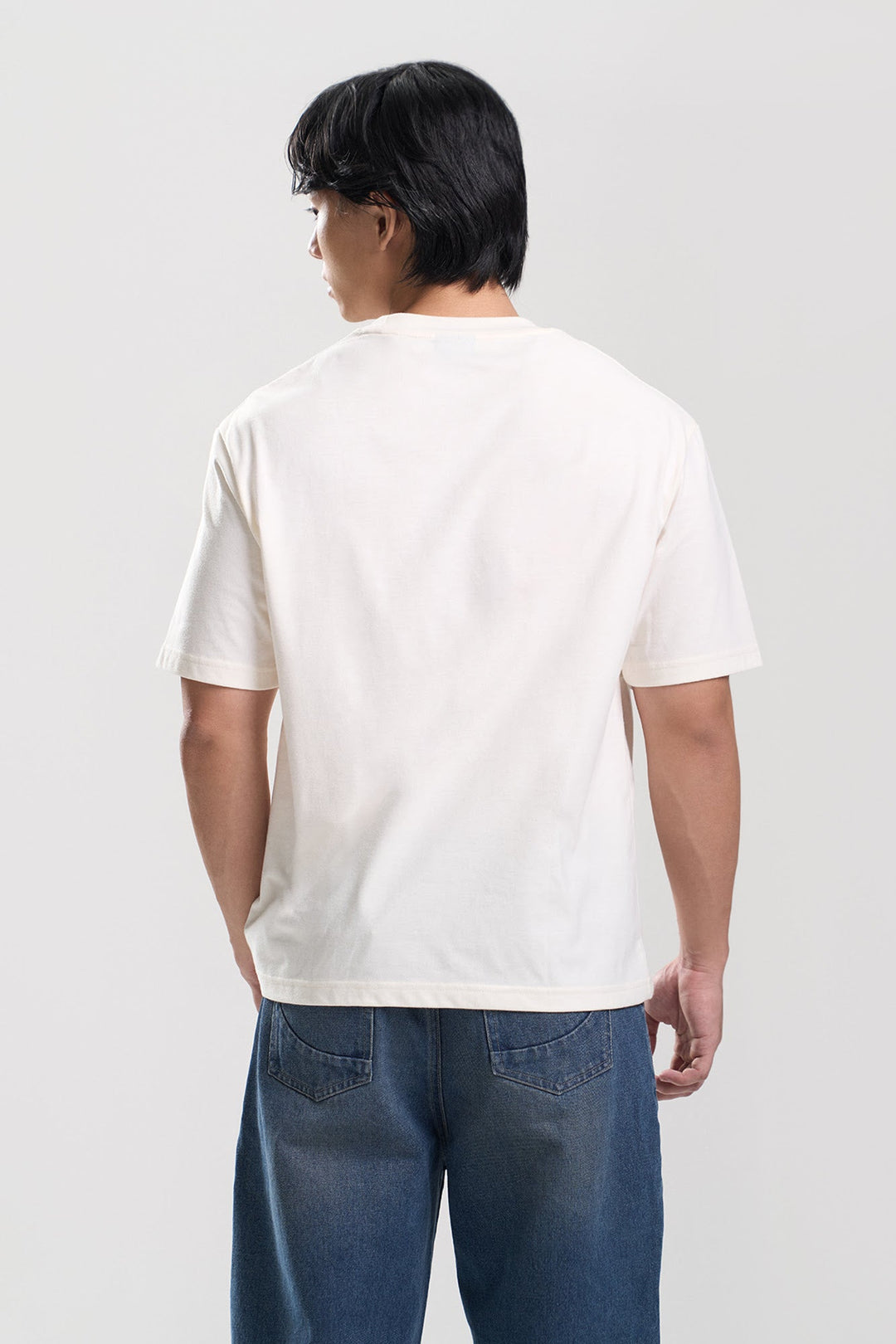 Relaxed Graphic T-Shirt with Branding