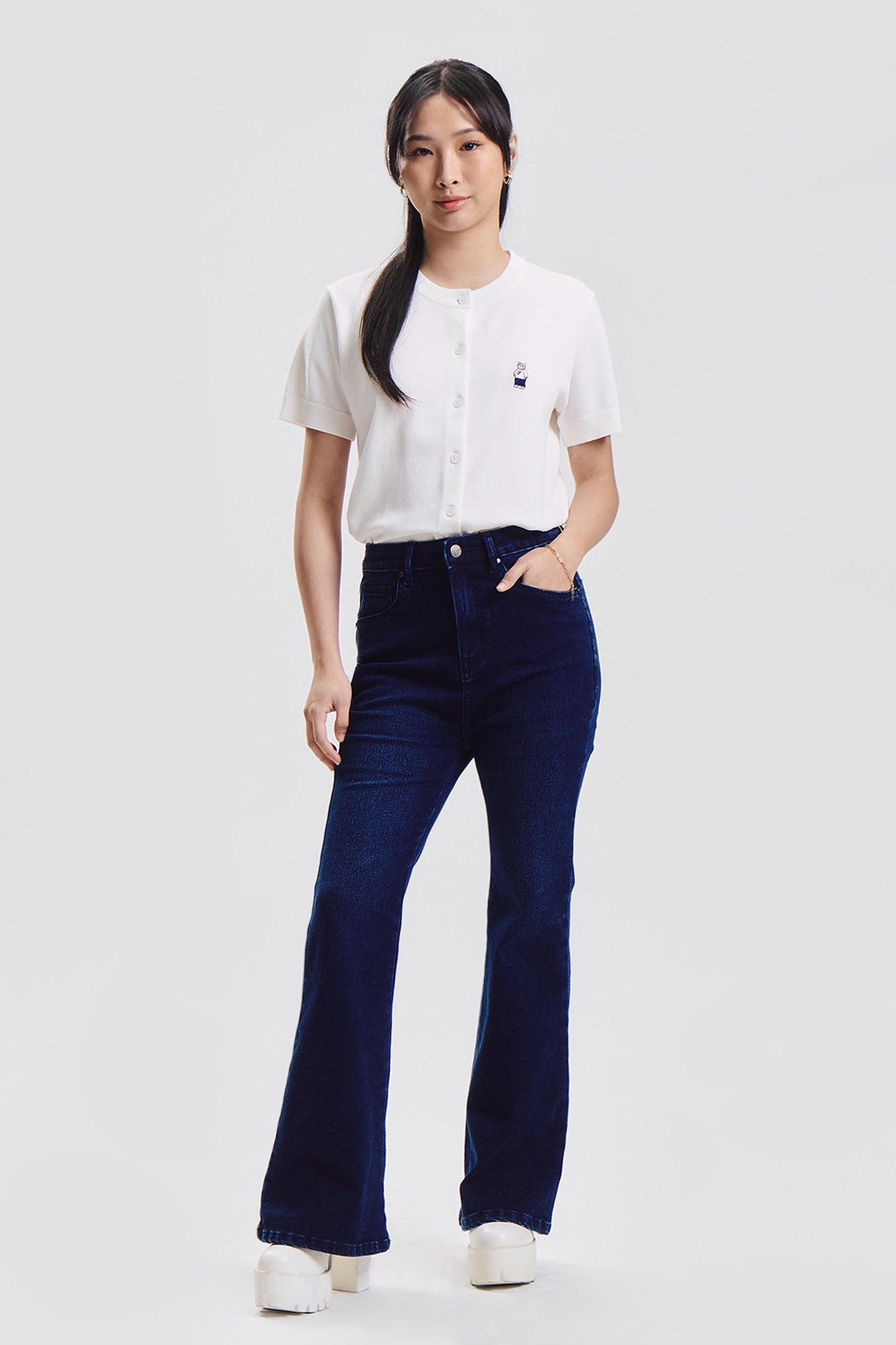 Flared High Jeans