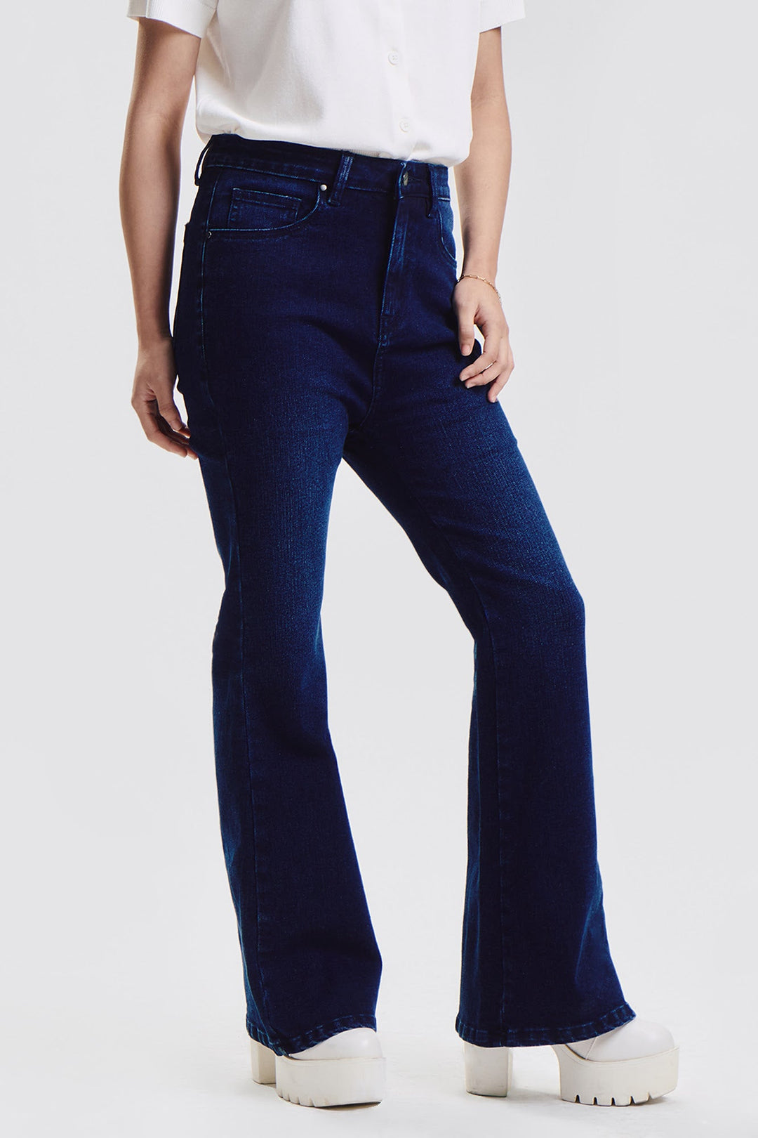 Flared High Jeans