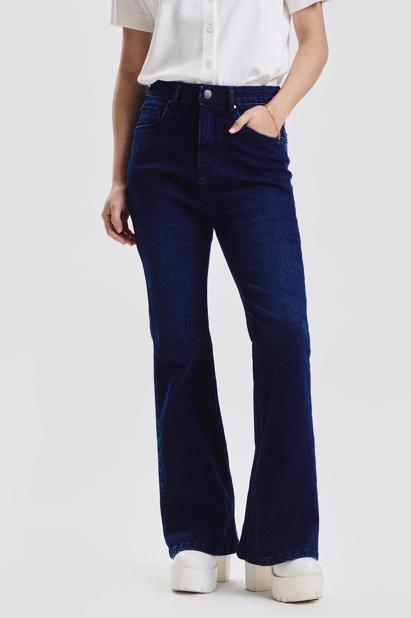 Flared High Jeans