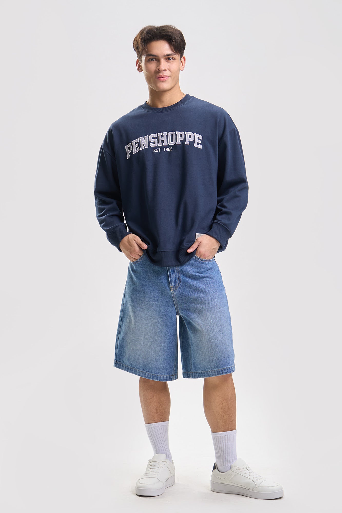 Relaxed Pullover Sweatshirt