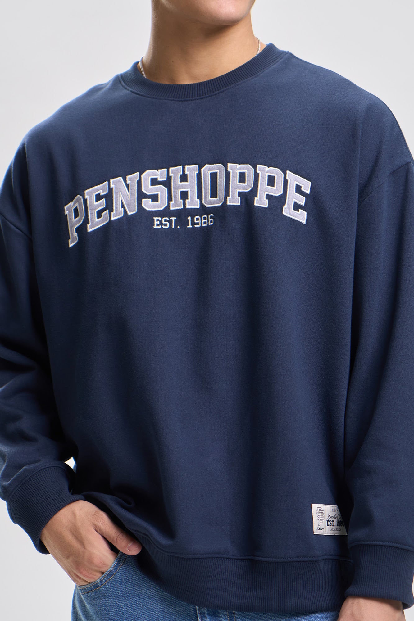 Relaxed Pullover Sweatshirt