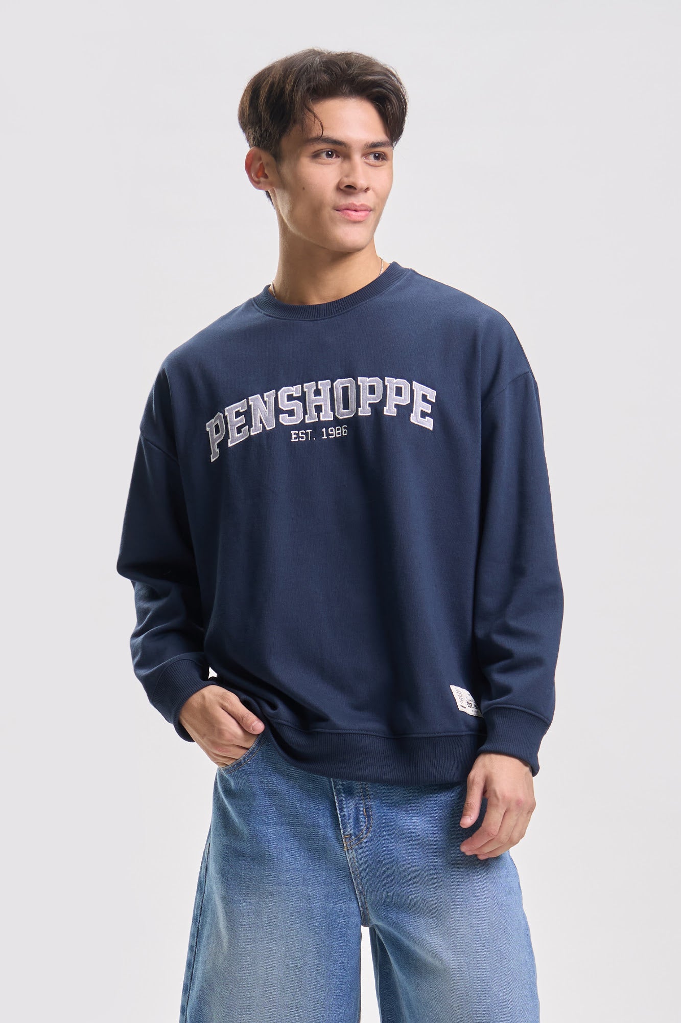 Relaxed Pullover Sweatshirt