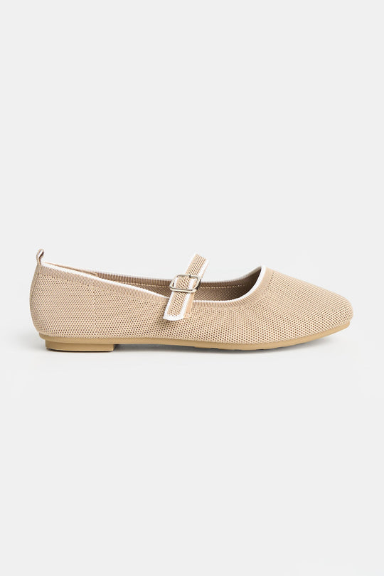 Women's Knitted Mary Jane Flats