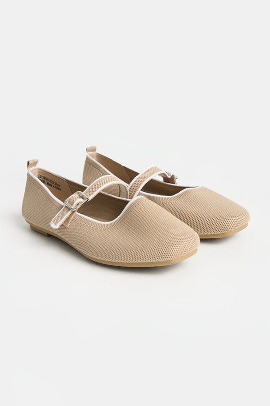 Women's Knitted Mary Jane Flats