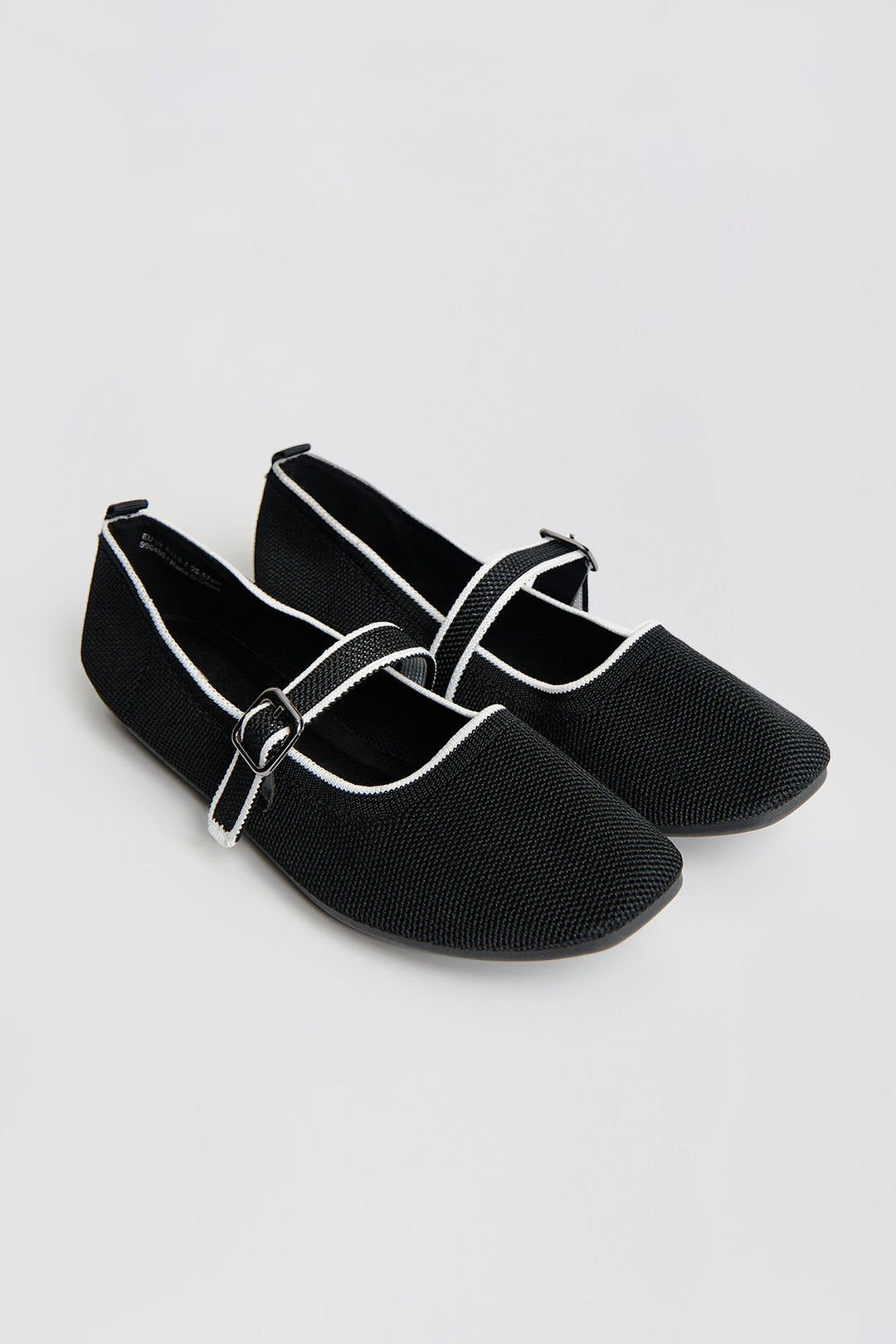 Women's Knitted Mary Jane Flats