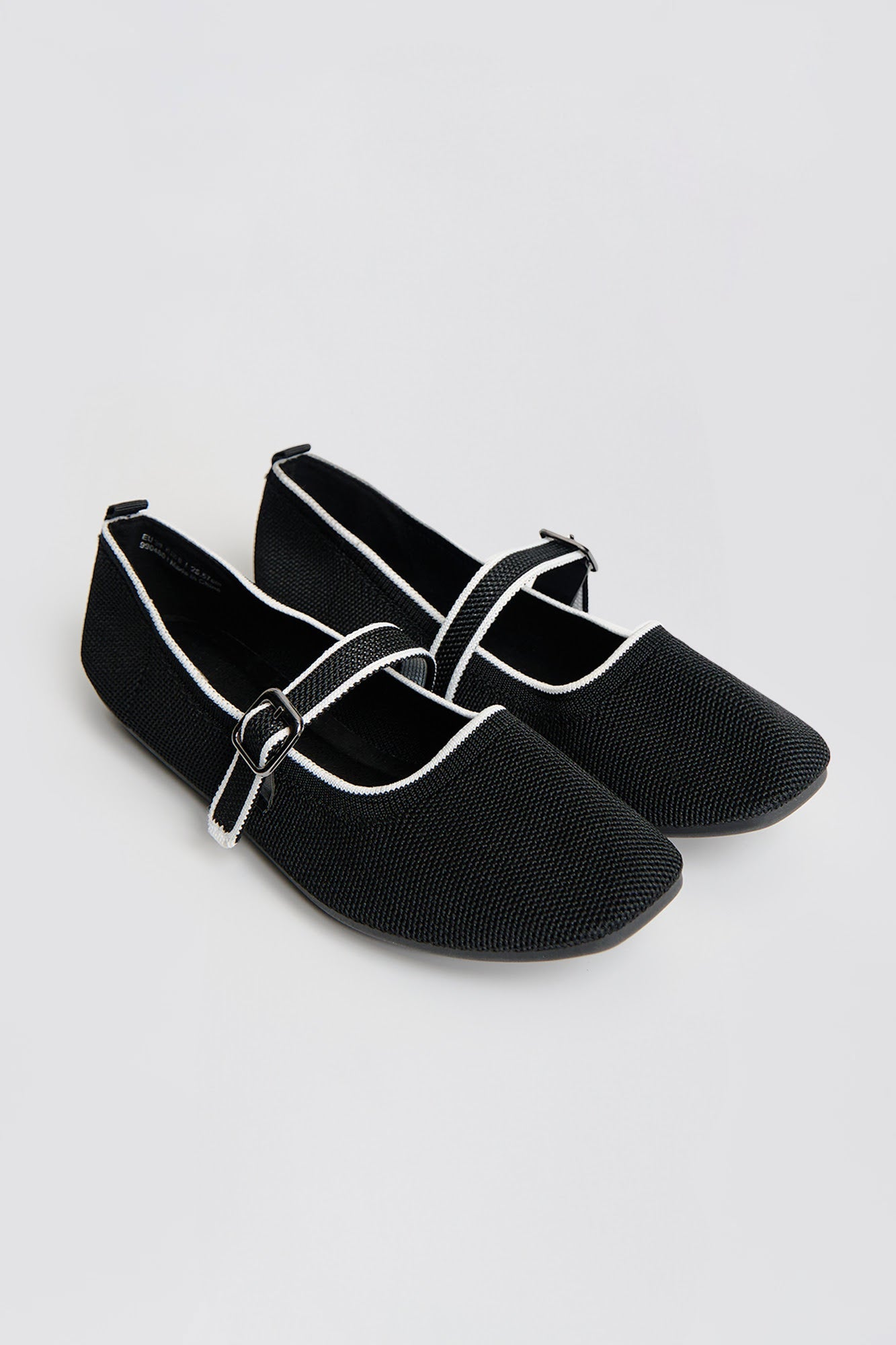 Women's Knitted Mary Jane Flats