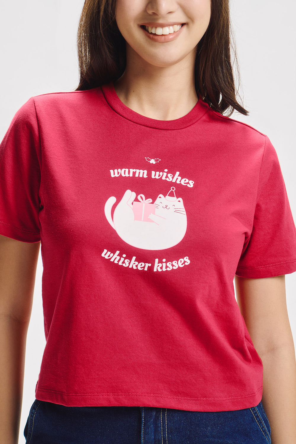 Warm Wishes Whisper Kisses Relaxed Graphic T-Shirt