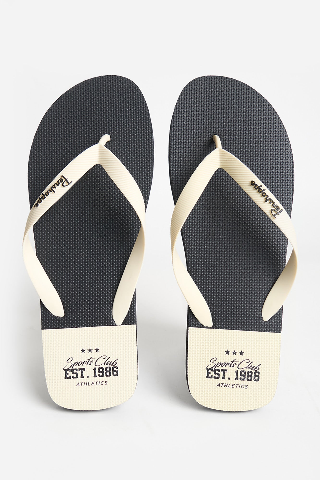 Men's Color Blocking Flip Flops