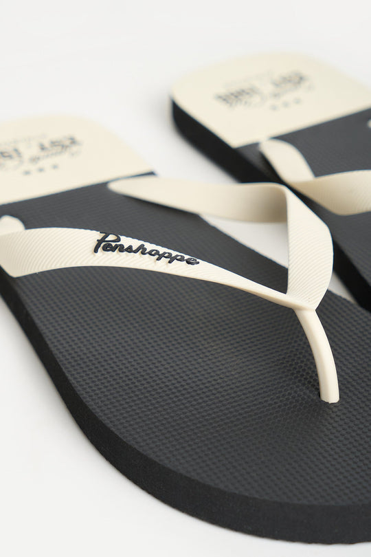 Men's Color Blocking Flip Flops