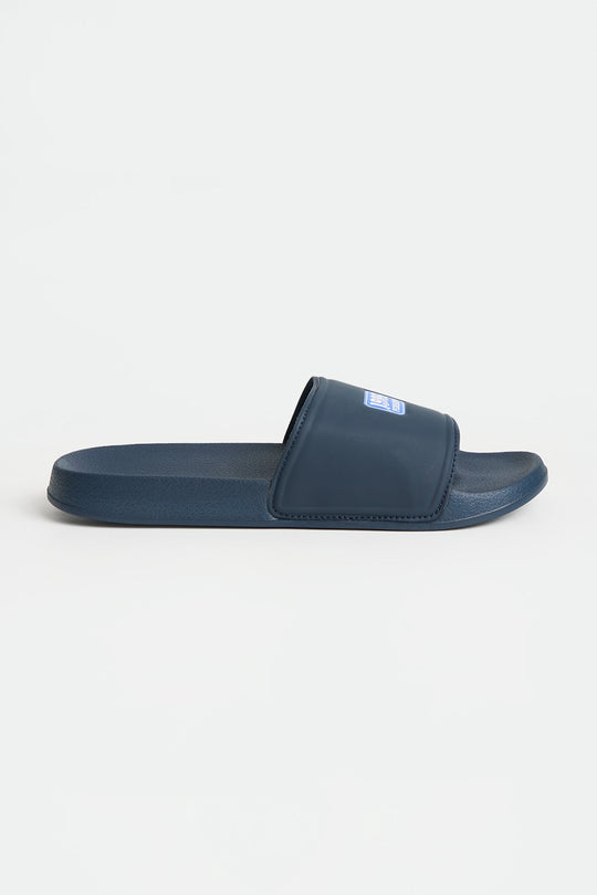 Men's PU One Band Slides