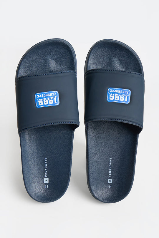 Men's PU One Band Slides