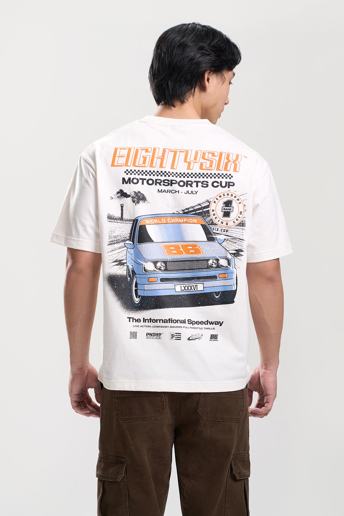 Eighty Six Relaxed Graphic T-Shirt – PENSHOPPE