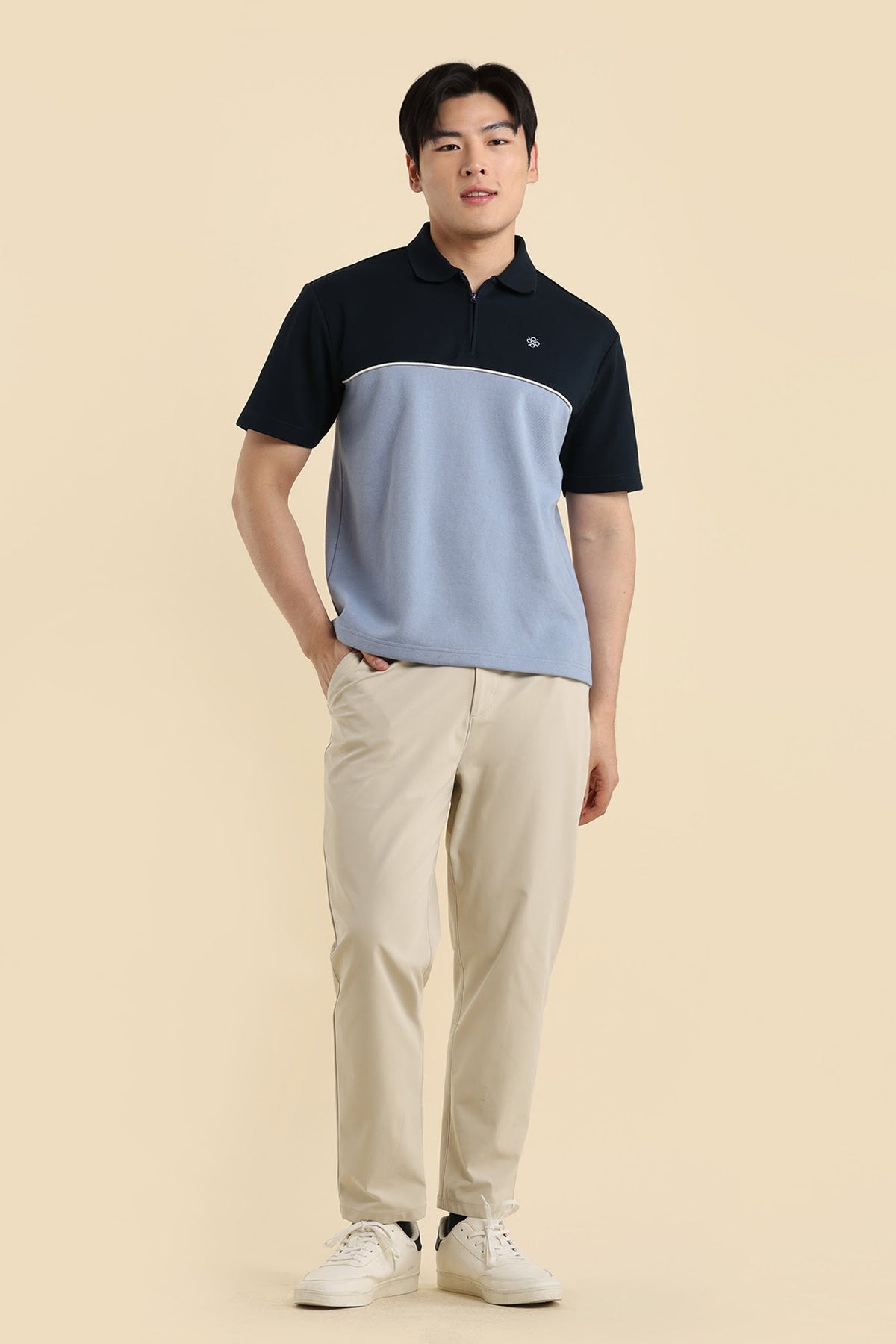 Dress Code Half-Zip Polo