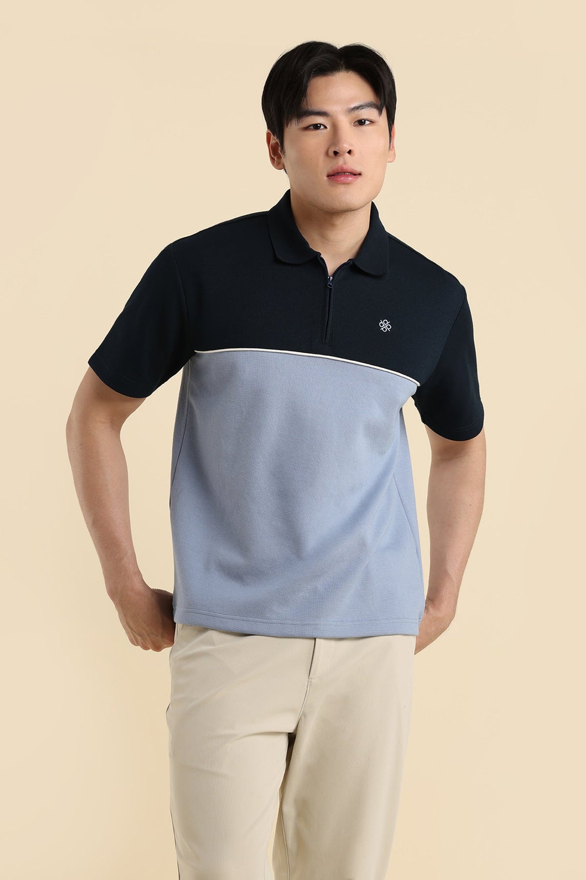 Dress Code Half-Zip Polo
