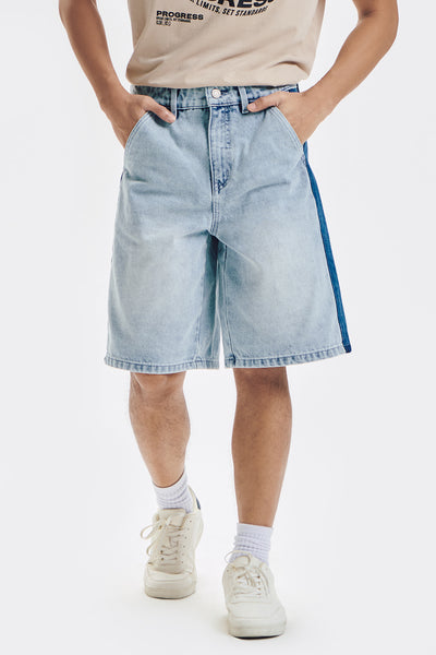 Baggy Fit Denim Shorts