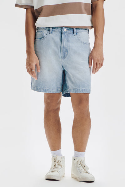 Modern Fit 5-Pocket Denim Shorts