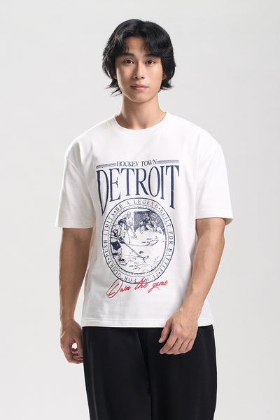 Detroit Relaxed Graphic T-Shirt