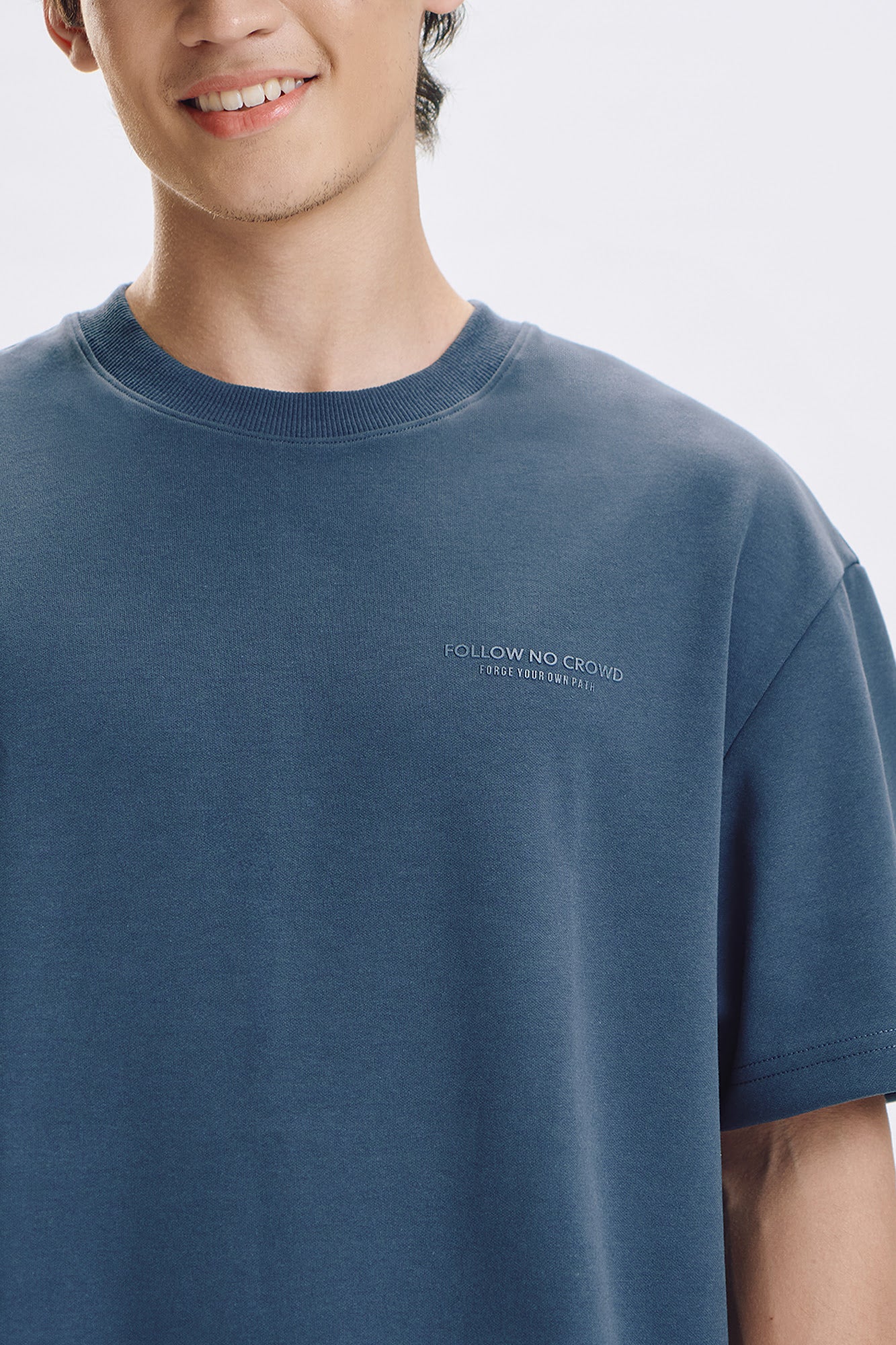 Follow No Crowd Relaxed Fit T-Shirt