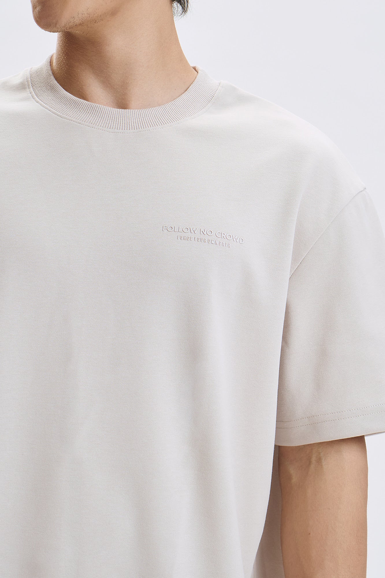 Follow No Crowd Relaxed Fit T-Shirt