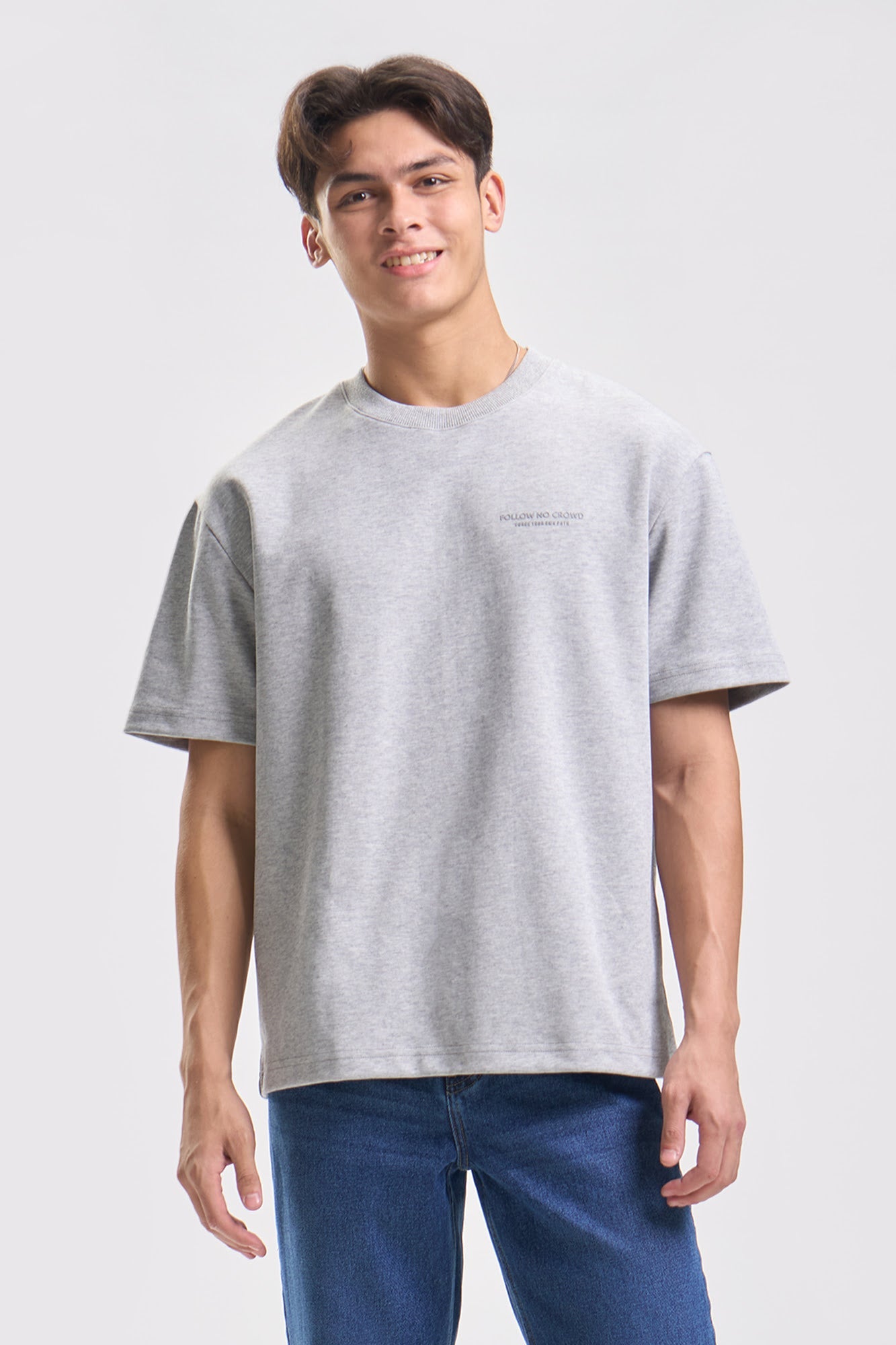 Follow No Crowd Relaxed Fit T-Shirt
