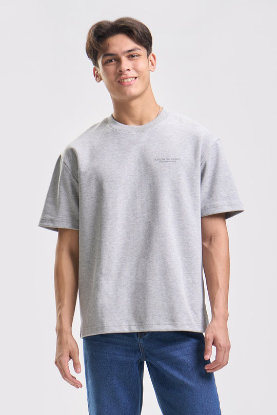 Follow No Crowd Relaxed Fit T-Shirt