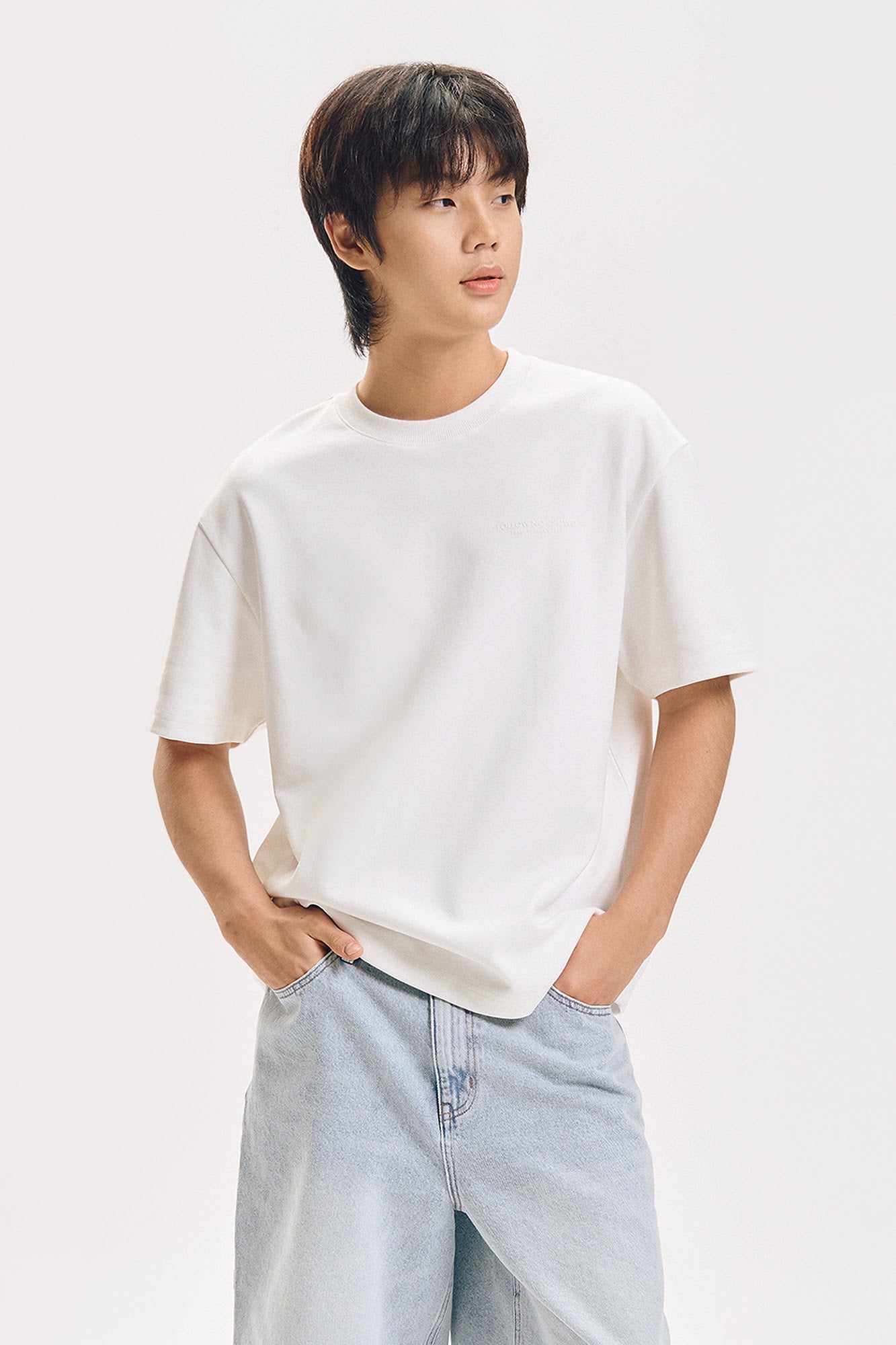 Follow No Crowd Relaxed Fit T-Shirt