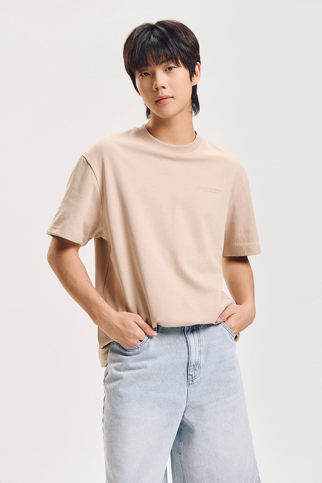 Follow No Crowd Relaxed Fit T-Shirt