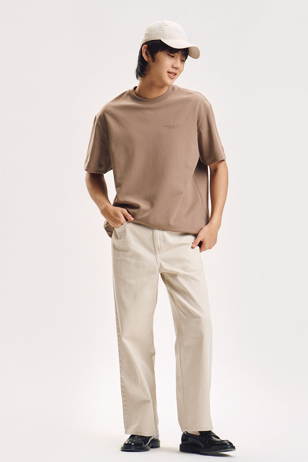Follow No Crowd Relaxed Fit T-Shirt