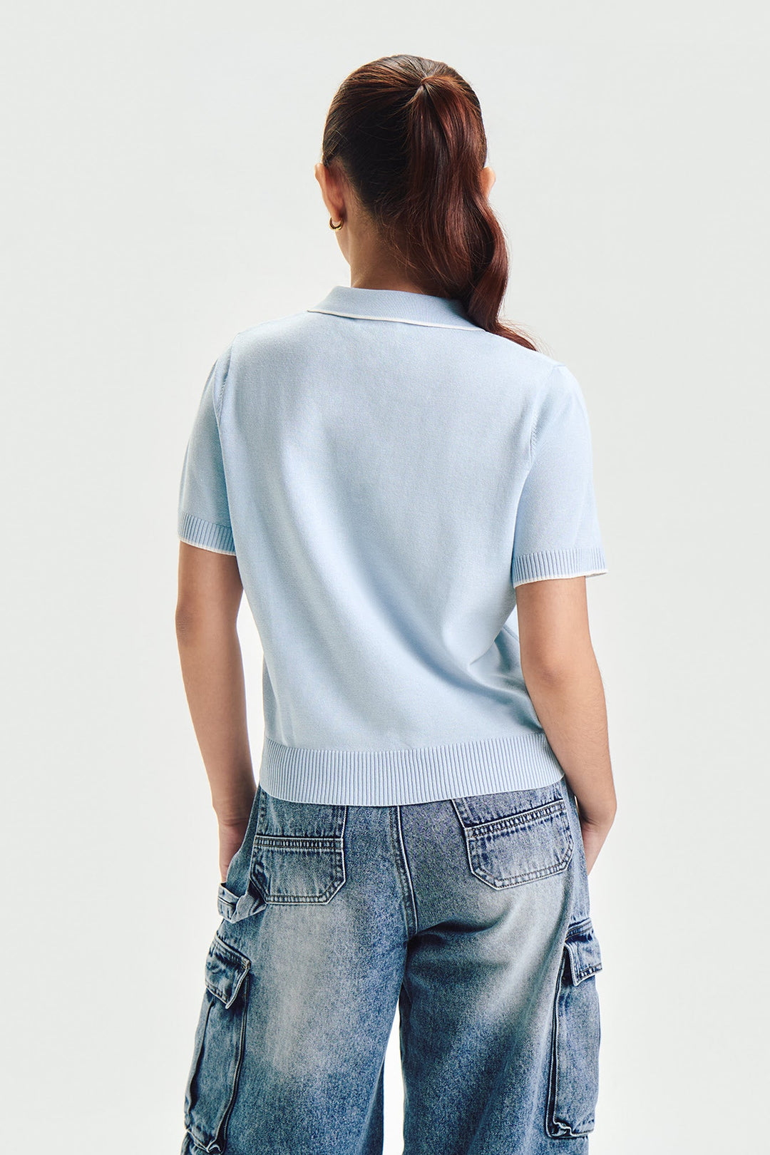 Crew Bear Relaxed Knit Polo