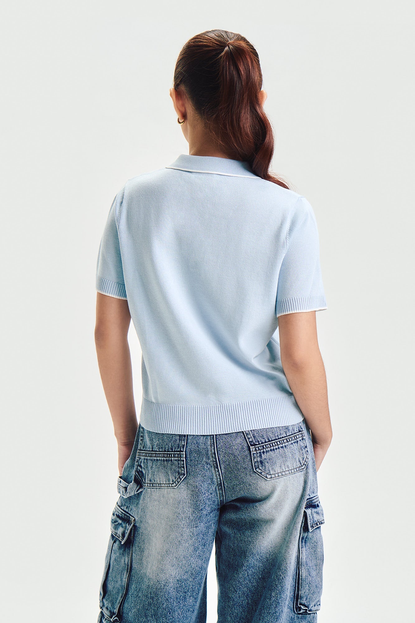 Crew Bear Relaxed Knit Polo