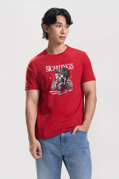 Yeti Sightings Graphic T-Shirt
