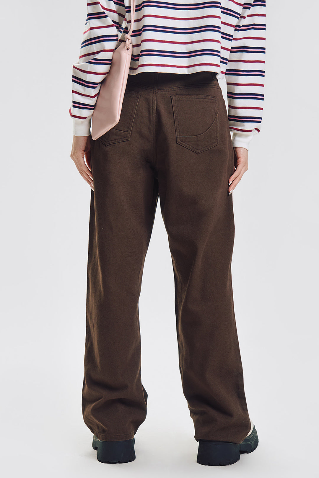 Straight Colored Denim Jeans