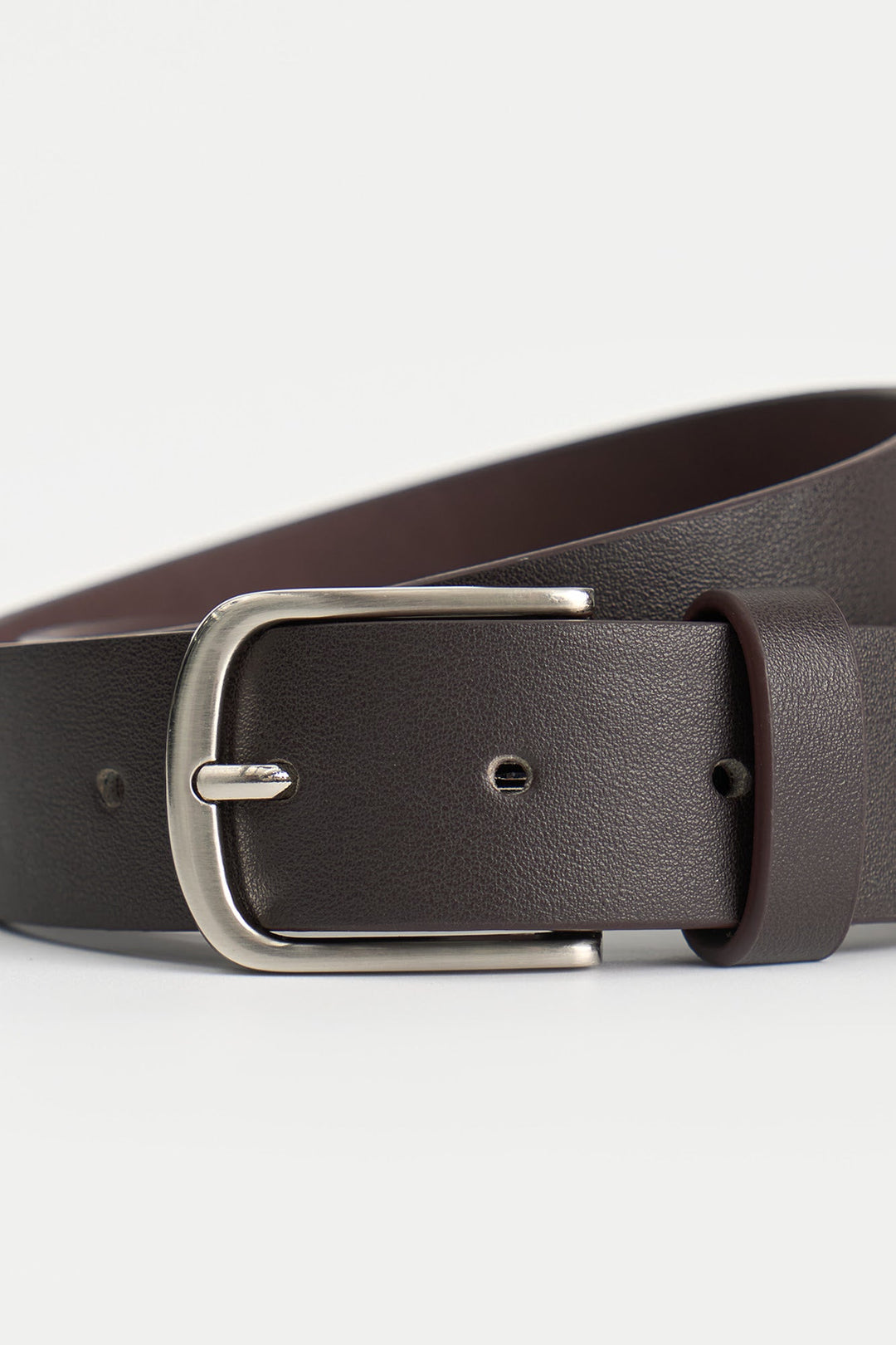 Men's PU Leather Belt with Stamp Branding