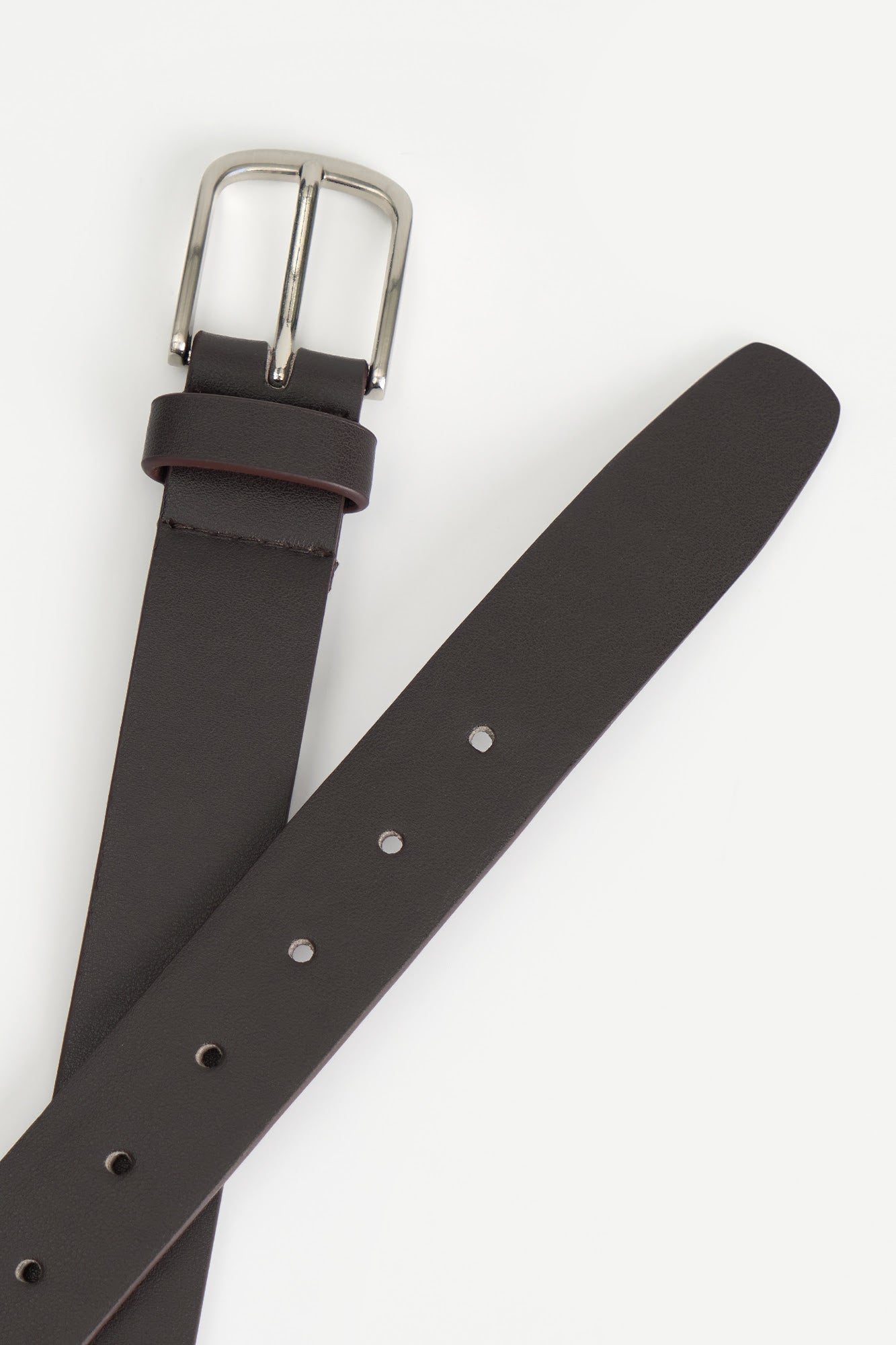 Men's PU Leather Belt with Stamp Branding