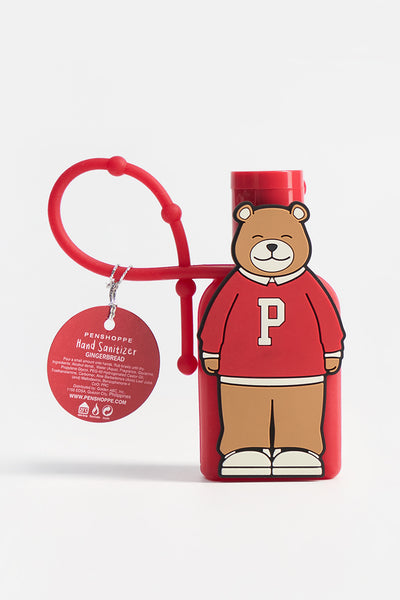 Crew Bear Gingerbread Sanitizer Gel Gift Set