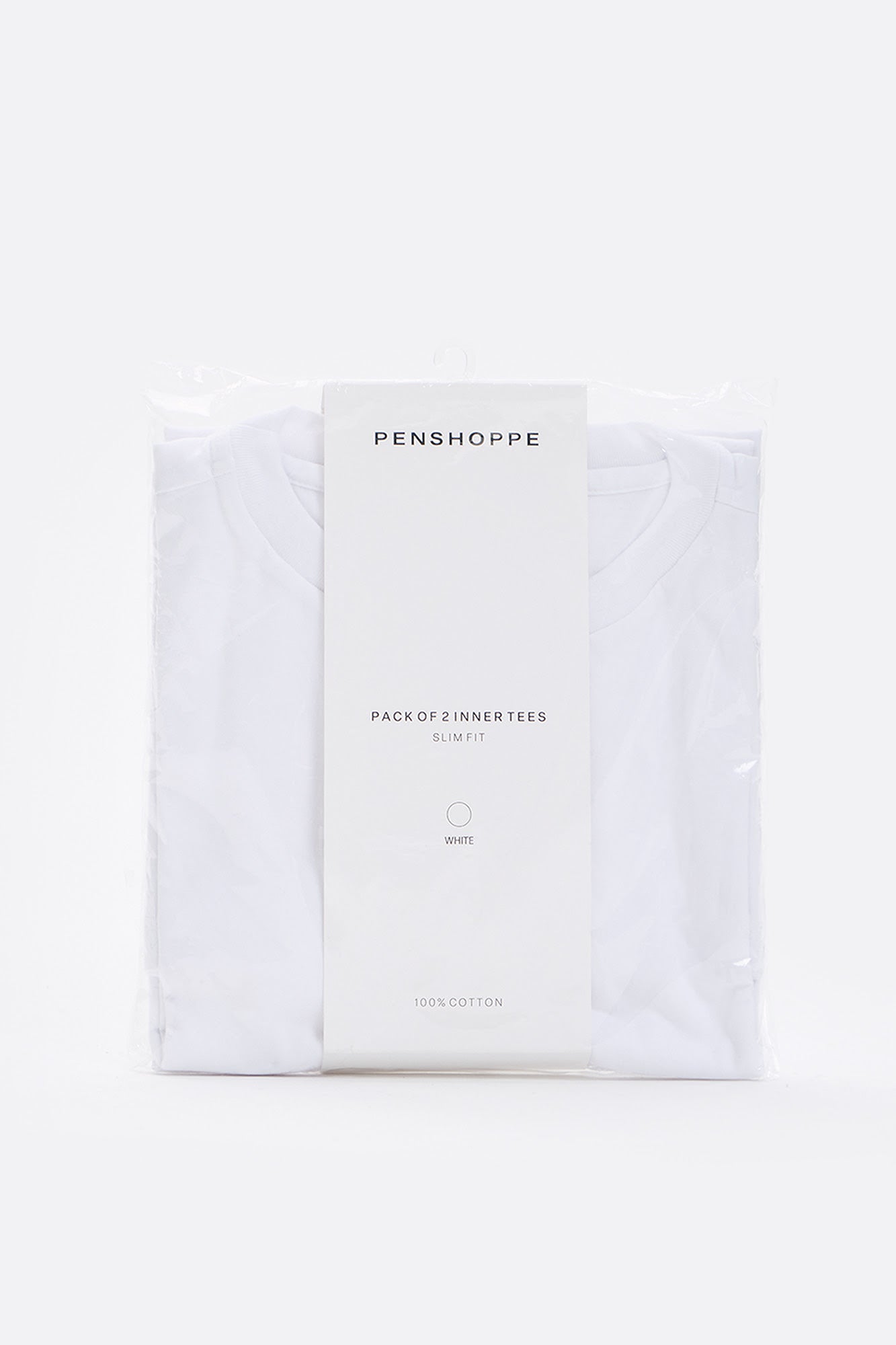 Slim Inner T-Shirt Pack of 2