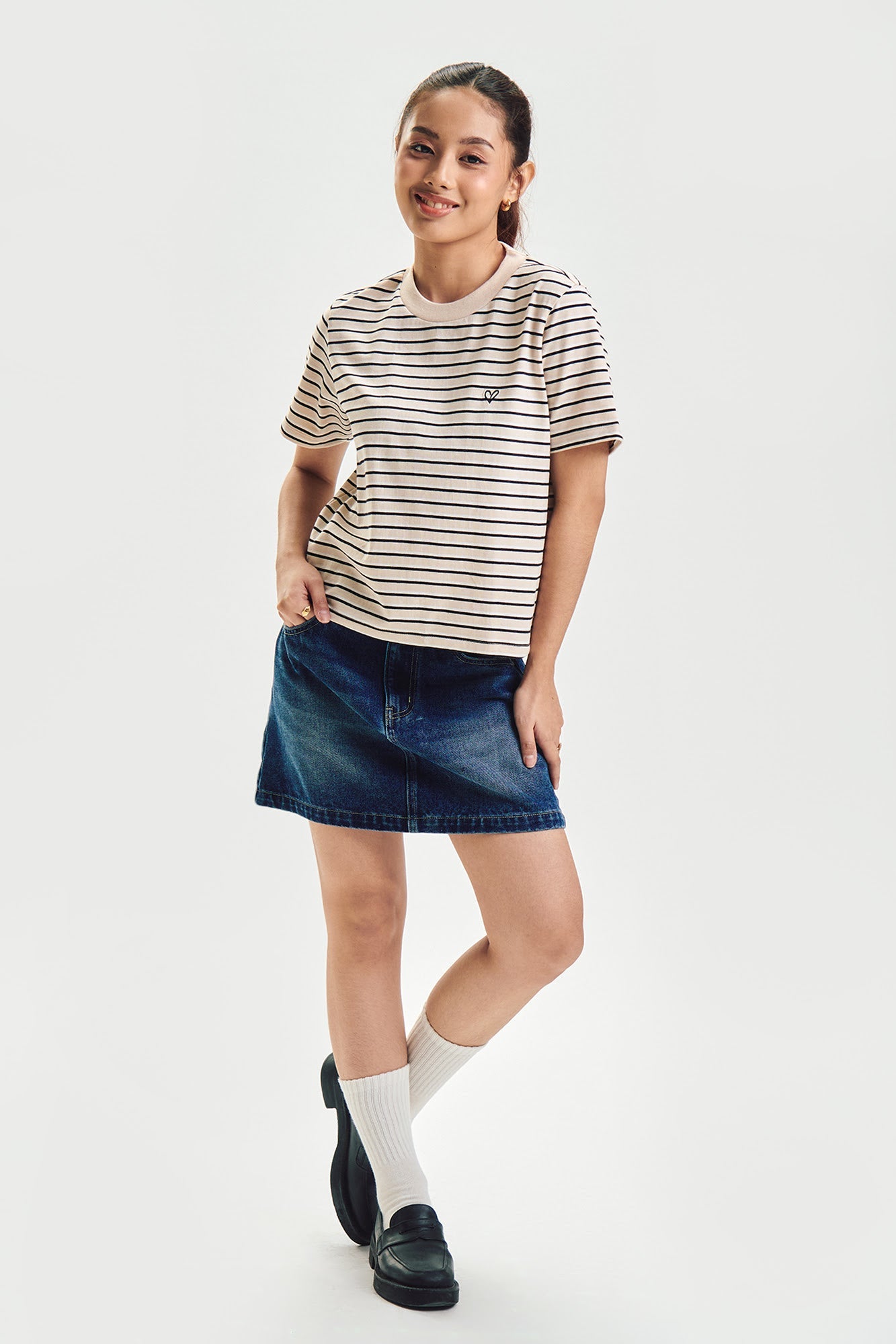 Striped Relaxed T-Shirt
