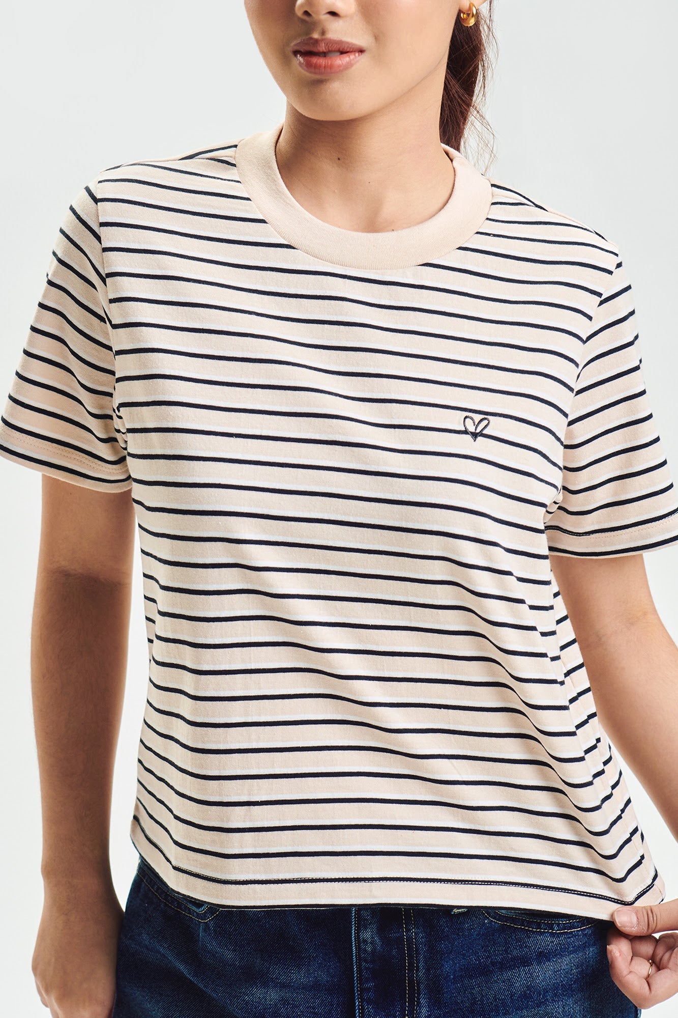 Striped Relaxed T-Shirt