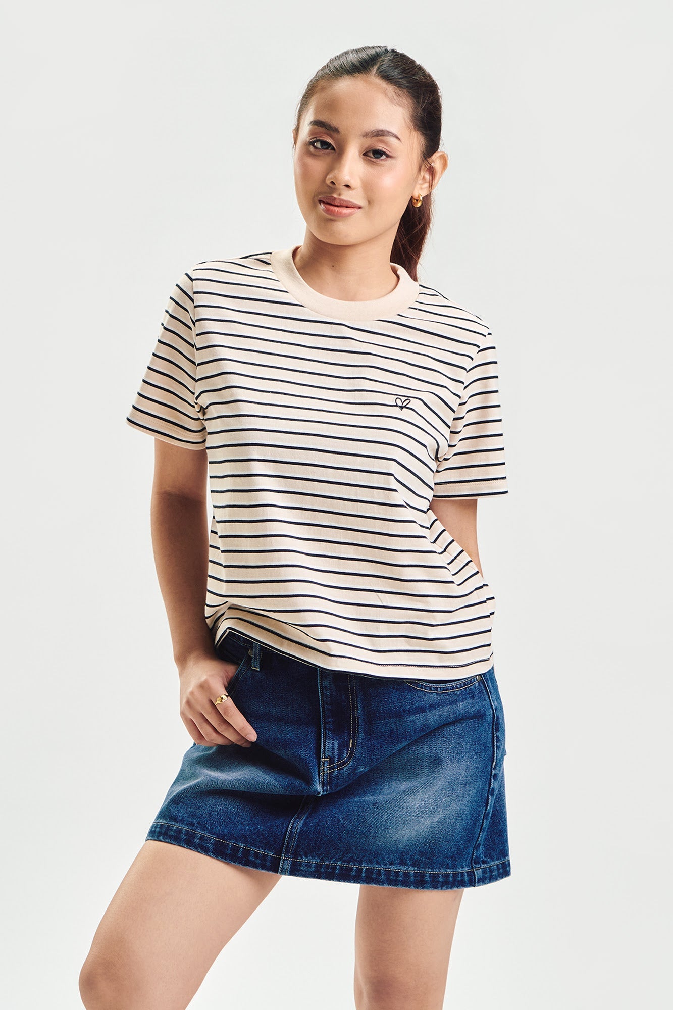 Striped Relaxed T-Shirt