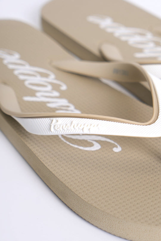 Women's Two-Tone Flip Flops