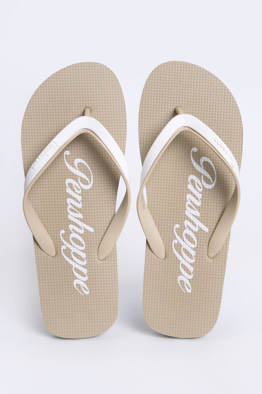 Women's Two-Tone Flip Flops