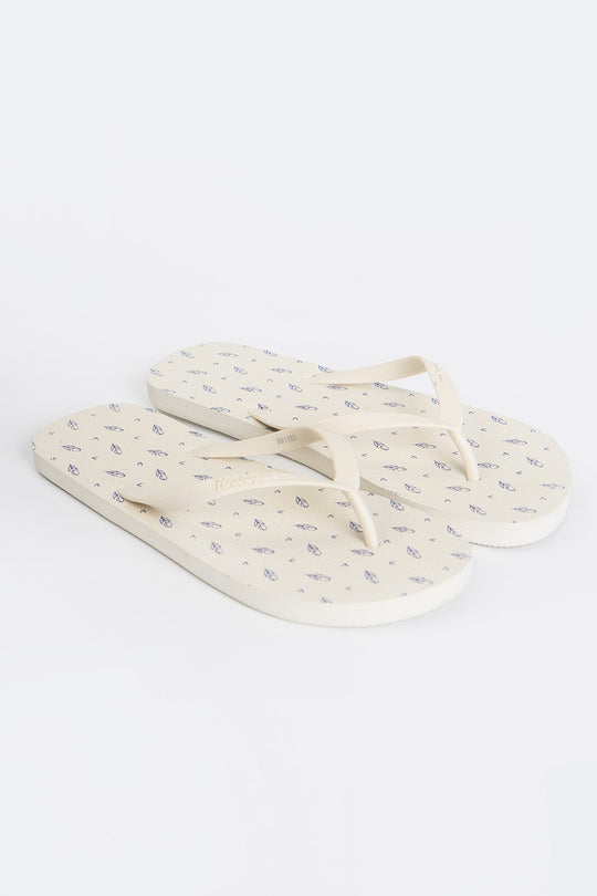 Women's All-Over Print Flip Flops